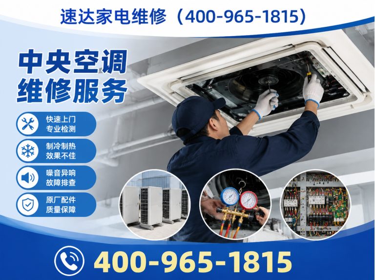 宁德中央空调维修展示图
